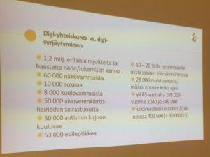 Suomessa on yli miljoona ihmistä, joilla on rajoitteita tai haasteita verkkoasioinnissa.